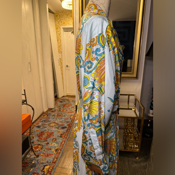 LANVIN Floral Printed Long Dress Runway - Picture 11 of 12